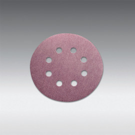 Sia Abrasives - 5", 8 hole Velcro Sanding Disc 60 Grit 10Pcs/Pack