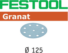 Festool Grit Abrasives STF D125/8 P60 GR/50 Granat