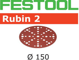 Festool Grit Abrasives STF D150/48 P40 RU2/10 Rubin 2