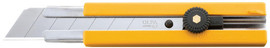 Olfa H-1 - Rubber inset grip ratchet-lock utility Knife