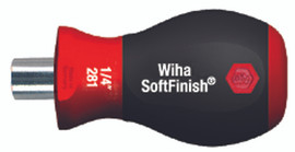 Wiha 28103 - SoftFinish® 1/4" Stubby Bit Holder