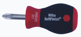 Wiha 31140 - SoftFinish® Phillips Stubby Driver #2