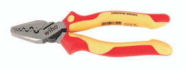 Wiha 32945 - Insulated Industrial Crimping Pliers 7"