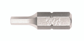 Wiha 70176 - Stainless Steel Hex MM Insert Bit 6.0mm