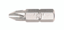 Wiha 71135 - Stainless Steel Phillips Insert Bit #3