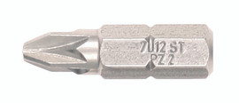 Wiha 71243 - Stainless Steel PoziDriv Insert Bit #3
