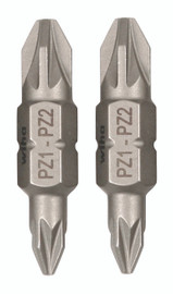 Wiha 77710 - Pozidriv® Double End Bit 2 Pack