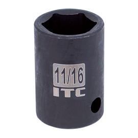 ITC 026316 - 1/2" Dr x 16 mm Impact Socket - 6 Point
