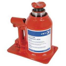 Jet 140108 - (JHJ-17-1/2LP) 17-1/2 Ton JET Hydraulic Bottle Jack - Low Profile - Super Heavy Duty