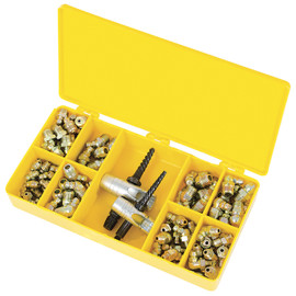 Jet 350263 - (JGFK-101) 101 PC S.A.E. Grease Fitting and Tool Set  Heavy Duty