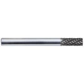 SD-6-D Canadian Tool and Supply 5/8-Inch Ball Shape Carbide Bur Double Cut 1/4-Inch Shaft