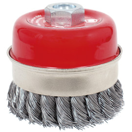 Jet 553606 - (CKB3201T) 3-1/2 x 5/8-11NC Knot Banded Cup Brush - High Performance