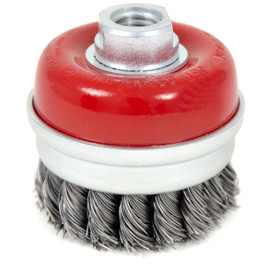 Jet 553607 - (CKB3001T) 3 x 5/8-11NC Knot Banded Cup Brush - High Performance