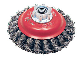 Jet 554305 - (BK420T) 4 x 5/8-11 NC Knot Twisted Conical Brush