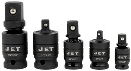 Jet 610902 - (PLUJ-5S) 5 PC Pin Free Locking Impact U-Joint Adaptors