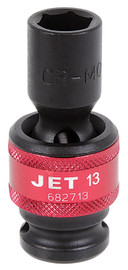 Jet 682715 - 1/2" DR x 15mm Universal Regular Impact Socket - 6 Point