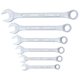 Jet 700110 - (CWS-6S) 6 PC S.A.E. Raised Panel Combination Wrench Set