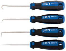 Jet 859301 - (JPHS-604) 4 PC 6" Ergonomic Pick and Hook Set
