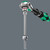 The HF tools developed by Wera are ideal because they feature an optimised geometry of the original TORX® profile. The wedging forces resulting from the surface pressure between the drive tip and the screw profile mean that TORX® screws made according to Acument Intellectual Properties specifications are securely held on the tool!
