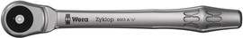 Wera 05004003001 - 8003 A Zyklop Metal Ratchet 1/4 Full Metal Ratchet With Push-Through Square