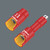 The Zyklop VDE sockets and extensions offer increased safety thanks to their 2-component isolation with yellow insulation core under red insulation outer layer.