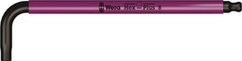 Wera 05022612001 - 950 Spkl Hex-Plus Sw 6.0 Red Long Arm Hex Key