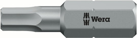 Wera 05056346001 - 840/1 Z Bo Sw 6 X 25 Mm Bits For Hex Socket Screw, Tamper Resistant