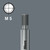 Thread drive M 5 (Wera connecting series 12). Drive: For direct machine drive. Suitable for: Böllhoff/Uniquick, Holz-Her, Weber.