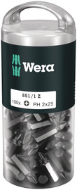 Wera 05072441001 - 851/1 Z Ph 2 X 25 Mm Diy-Box Bits For Phillips Screws