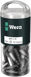 Wera 05072449001 - 867/1 Z Tx 25 X 25 Mm Diy-Box Bits For Torx Socket Screws