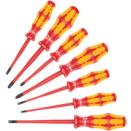 Wera 05135961001 - 160Iss/7 Screwdriver Set With Reduced Blade Diameter