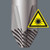 A precisely-focused laser creates a sharp-edged surface structure. This laser treatment results in an edge hardness of up to 1000 HV 0.3. Wera Lasertip bites" itself into the screw head and prevents any slips out of the recess. It is available for screwdrivers for slotted, Phillips and Pozidriv screws.