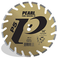 Pearl LW1412BB - 14 X .125 X 1 P5 Masonry Segmented Blade, 12MM Rim