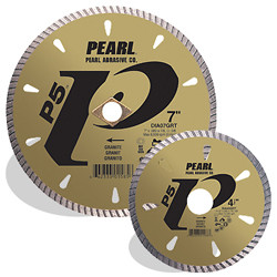 Pearl DIA06GRT - 6 X .080 X Dia, 7/8, 5/8 P5 Tile & Stone Blade, 8MM Rim