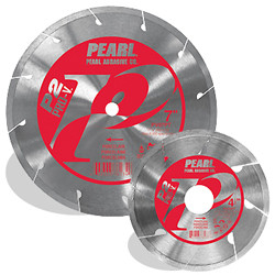 Pearl PV04PT - 4 X .060 X 7/8, 20MM,5/8" P2 Pro-V Dry Porcelain Blade, 8MM Rim