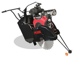Pearl PA2022SSP - 20" Gas Powered Self-Propelled Concrete Saw With 22Hp Subaru Engine