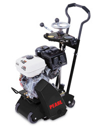 Pearl PASG12 - 8" Gas Powered Scarifier, 12 Point Drum With Honda Gx270 Eng.