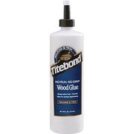 Titebond 2404 - Wood Moulding Glue 16-Ounce "NO-DRIP NO-RUN"