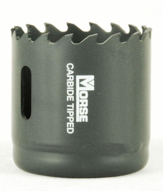 MK Morse MHST41 2-9/16 Carbide Tip Hole Saw 1-15/16 Cutting Depth 