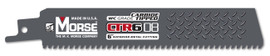 MK Morse CTR608MC15 - Recip Saw Blade Carbide Tipped 6" X 1" 8TPI 15/Pack