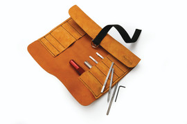 Robert Sorby 888TROLL - Leather Roll 12 Piece Set