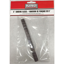 King Canada SL-638-120 - 6 x 3/8 x 120 Grit abrasive sleeve - pkg 1