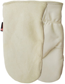 Watson Expedition North 9246I - White Out Sherpa Lined Short Mitt - Large
