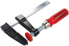 Bessey LM2.006 - Clamp, woodworking, F-style, zinc jaws, swivel pads, 2 In. x 6 In., 330 lb