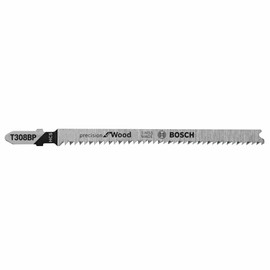 Bosch T308BP - Jig Saw Blade, T-Shank, 5 pc. 4-5/8 In. 12 TPI Precision for Wood