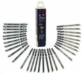 Bosch T30W - Jig Saw Blade, T-Shank, 30 pc. Set Optimized for Wood