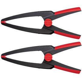Bessey XCL2-Set - Clamp, spring clamp, needle nose, plastic, 2 pcs of the 2 In. x 2 In. spring clamp