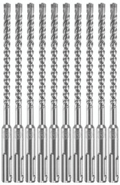 Bosch HCFC2041B10 - SDS-plus® Bulldog Xtreme Carbide Rotary Hammer Drill Bit 1/4" x 4" x 6" Package/10