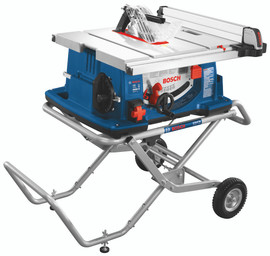 Bosch 4100XC-10 - 10 In. Worksite Table Saw with Gravity-Rise Wheeled Stand