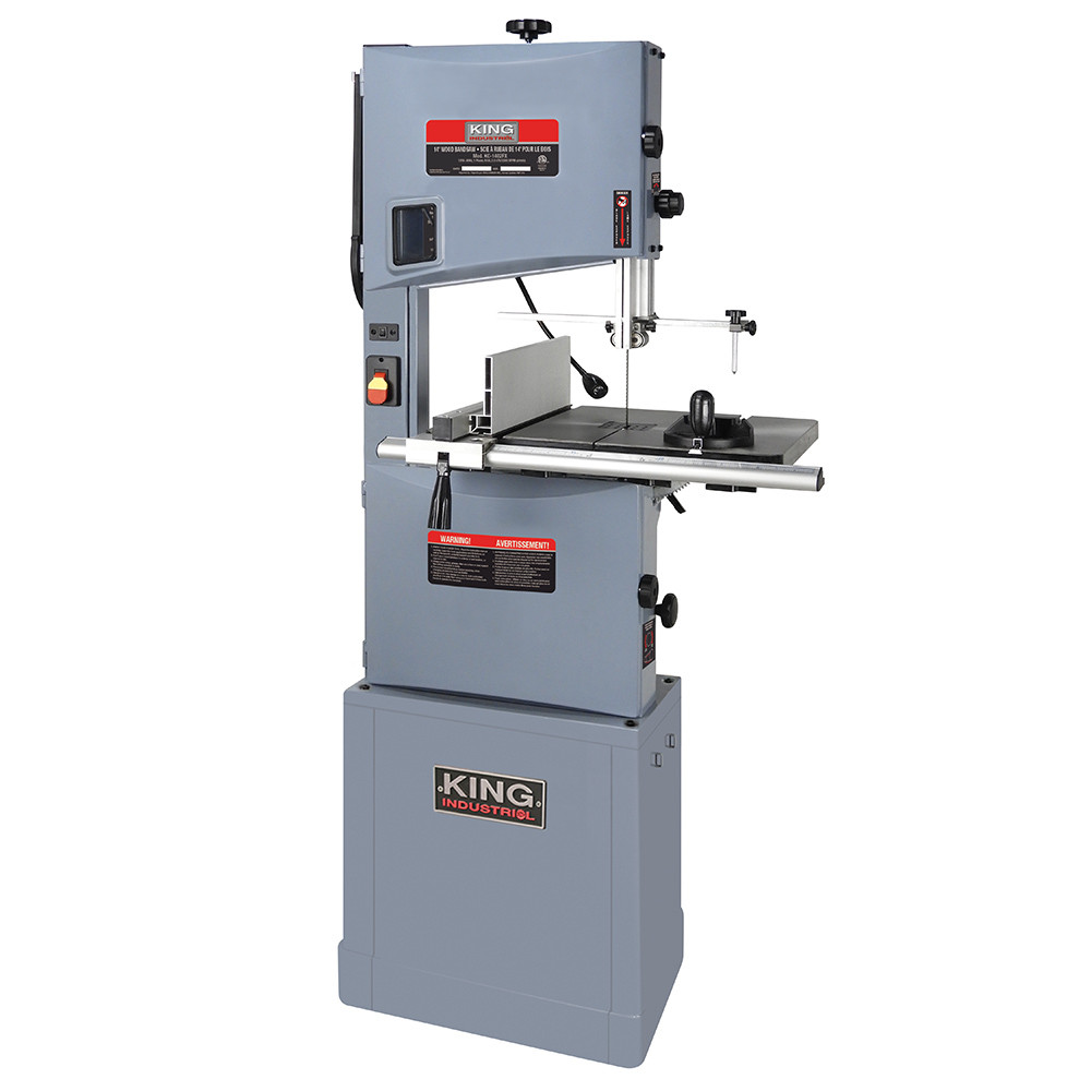 KING KC-1402FX - 14'' WOOD BANDSAW - Federated Tool Supply